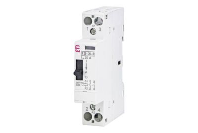 Installation contactors with 2P changeover switch